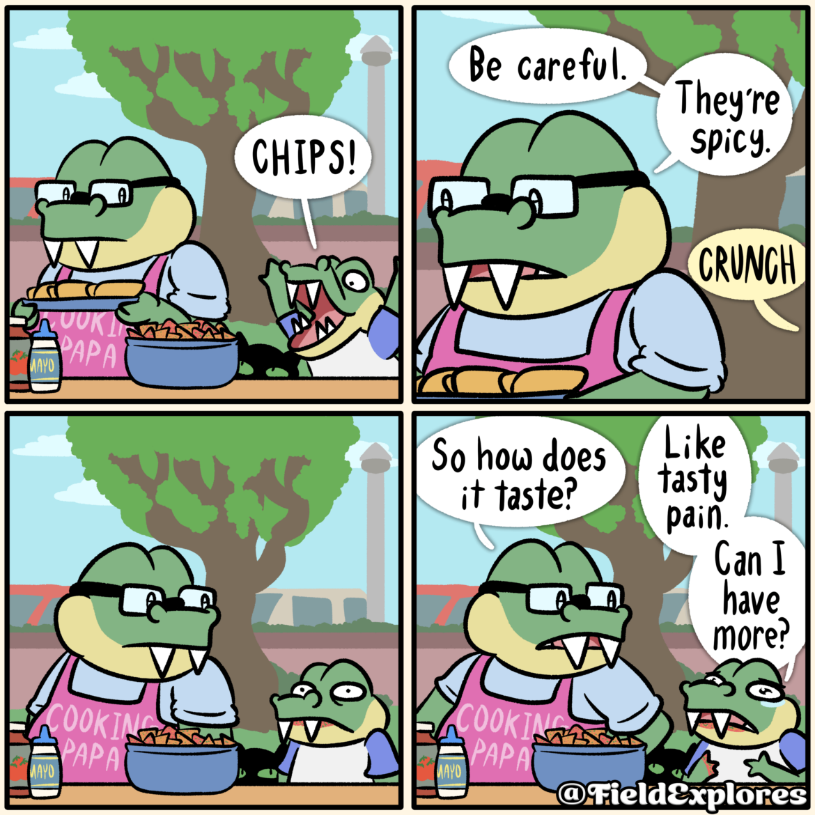 Ouch Flavored Chips