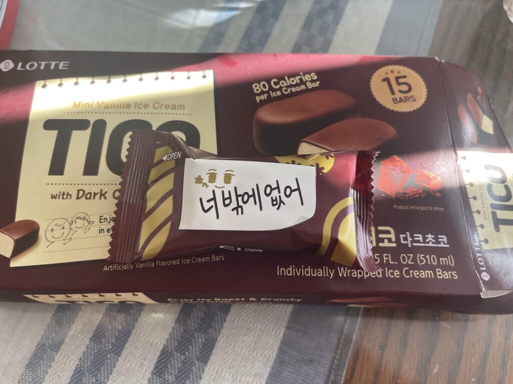 This mini ice cream (tico) is everything