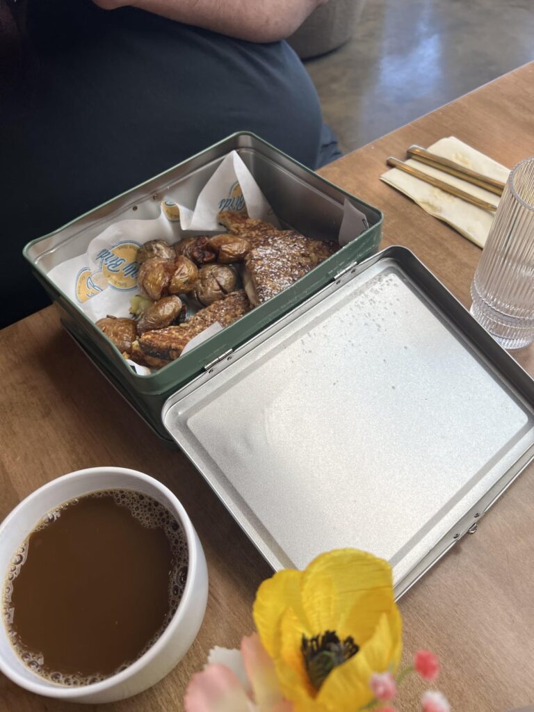 Sandwich in a lunchbox!