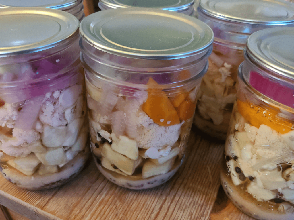 Miso Vegetable Pickles and friends Miso Vegetable Pickles and friends