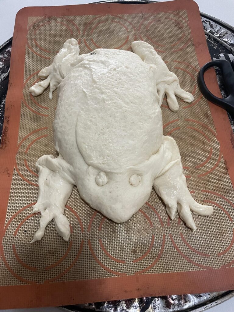 I present to you, my toad bread