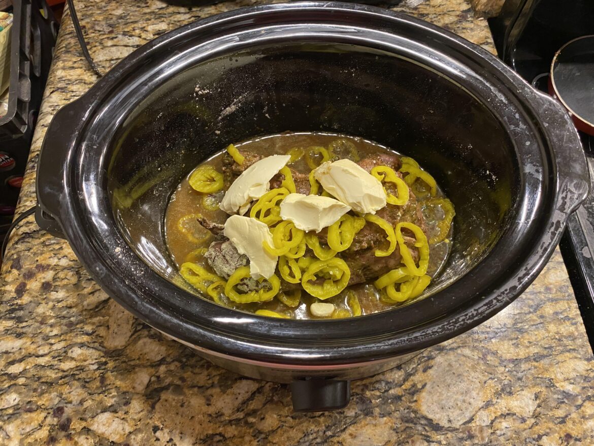 First attempt at a Mississippi pot roast.