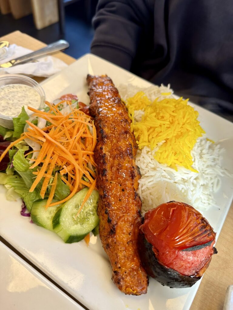 Dinner at Taste of Tehran