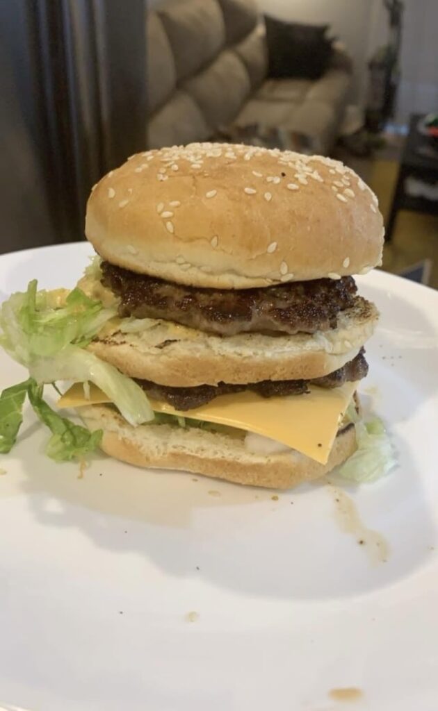 Was really craving a Big Mac and thought I’d take a crack at making my own.