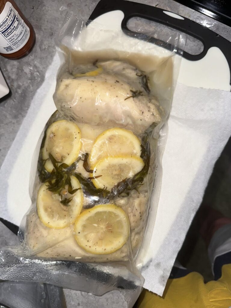 Sous Vide Chicken Salad