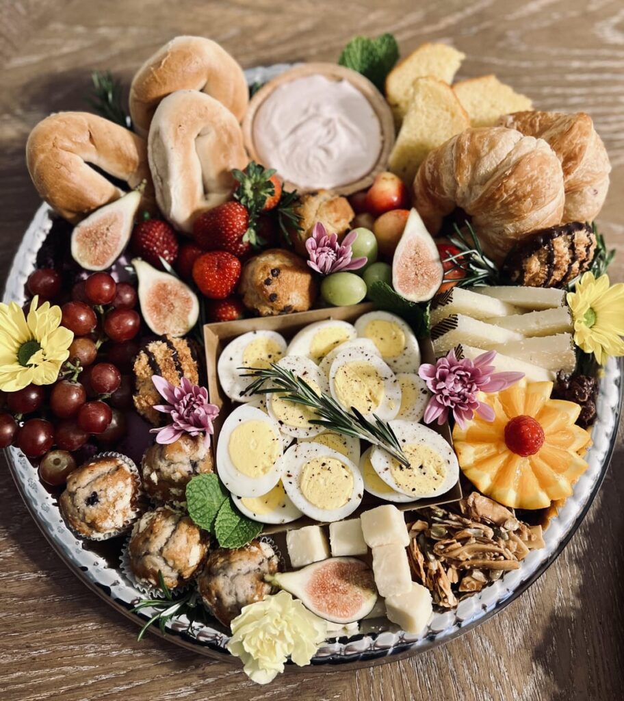 A brunch charcuterie board 🧀