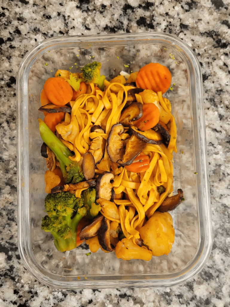 Mushroom Stir Fry (185 cal)