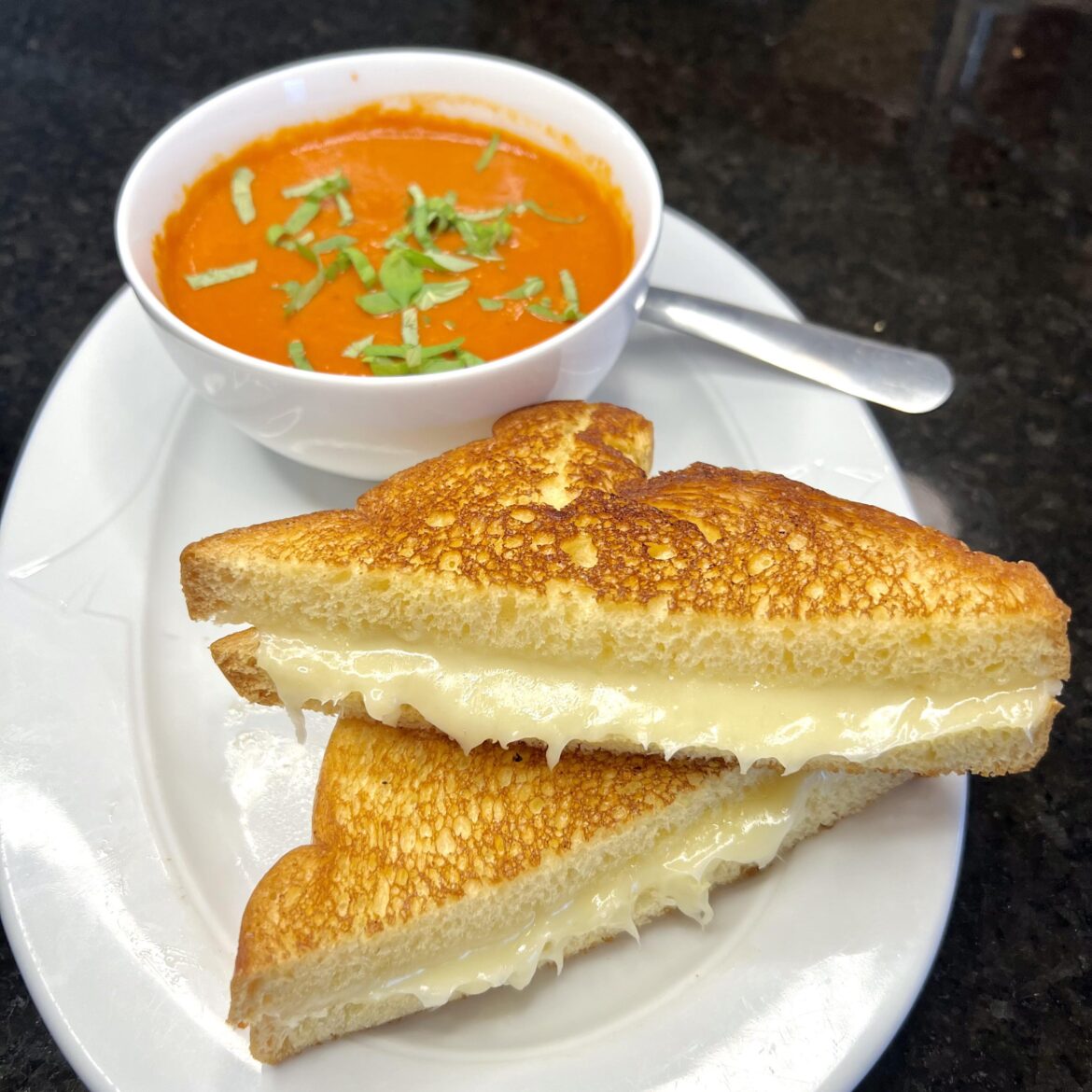 Grilled Cheese and Tomato Soup