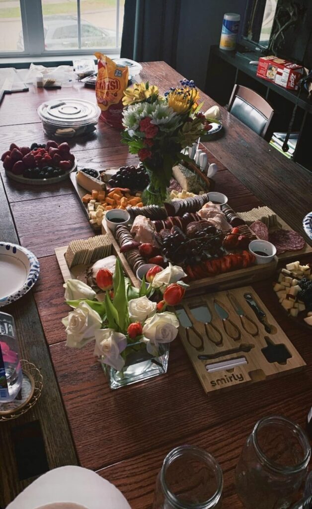 Trying my new boards from my MIL!