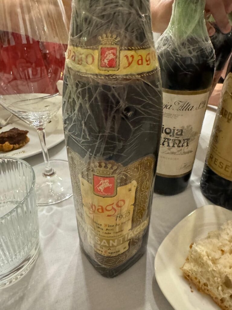 Drinking all the wine in Spain... featuring 1952 Berberana
