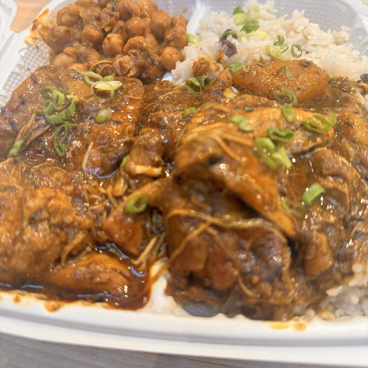 Chicken Curry @ Caribbean Gourmet / Blossom Market Hall 👌