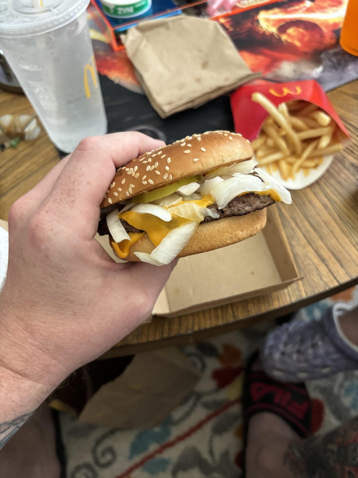 The McDonald’s near me gave me the correct amount of onion