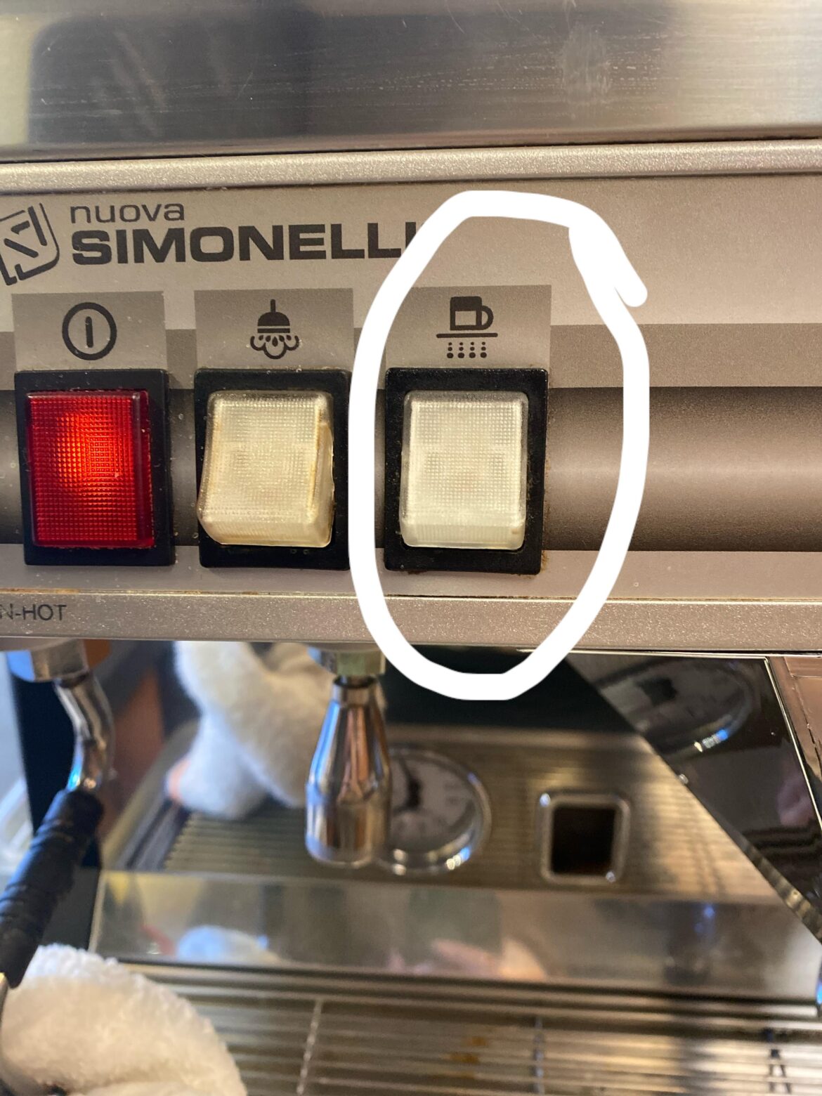 Does anyone know what this button does?