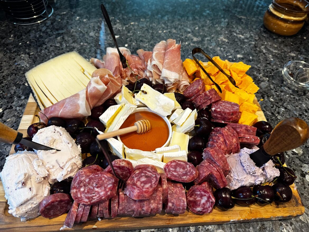 Pool parties require a Sharkuterie Board!