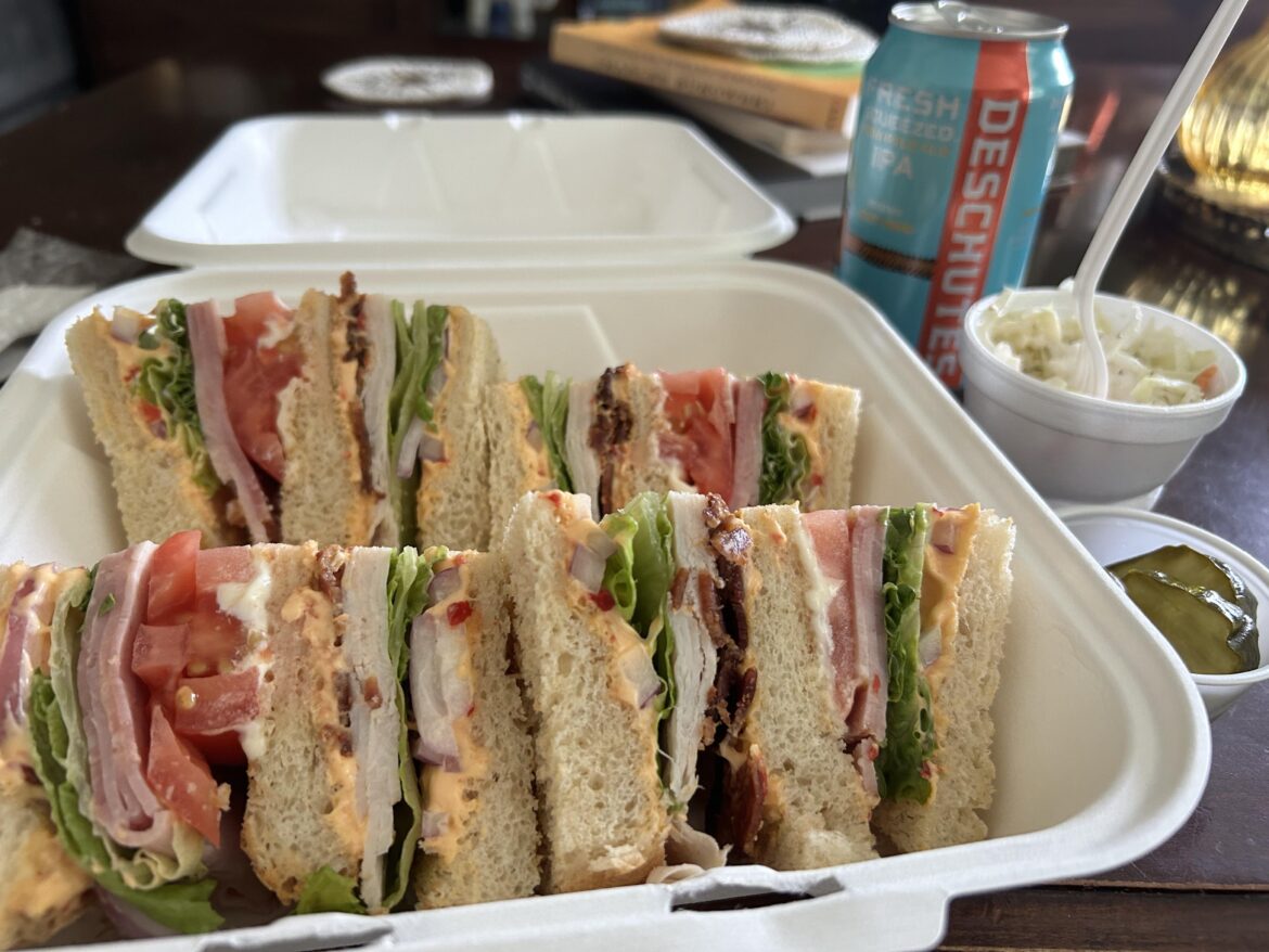 Trying a new deli by my house. Pimento cheese Club