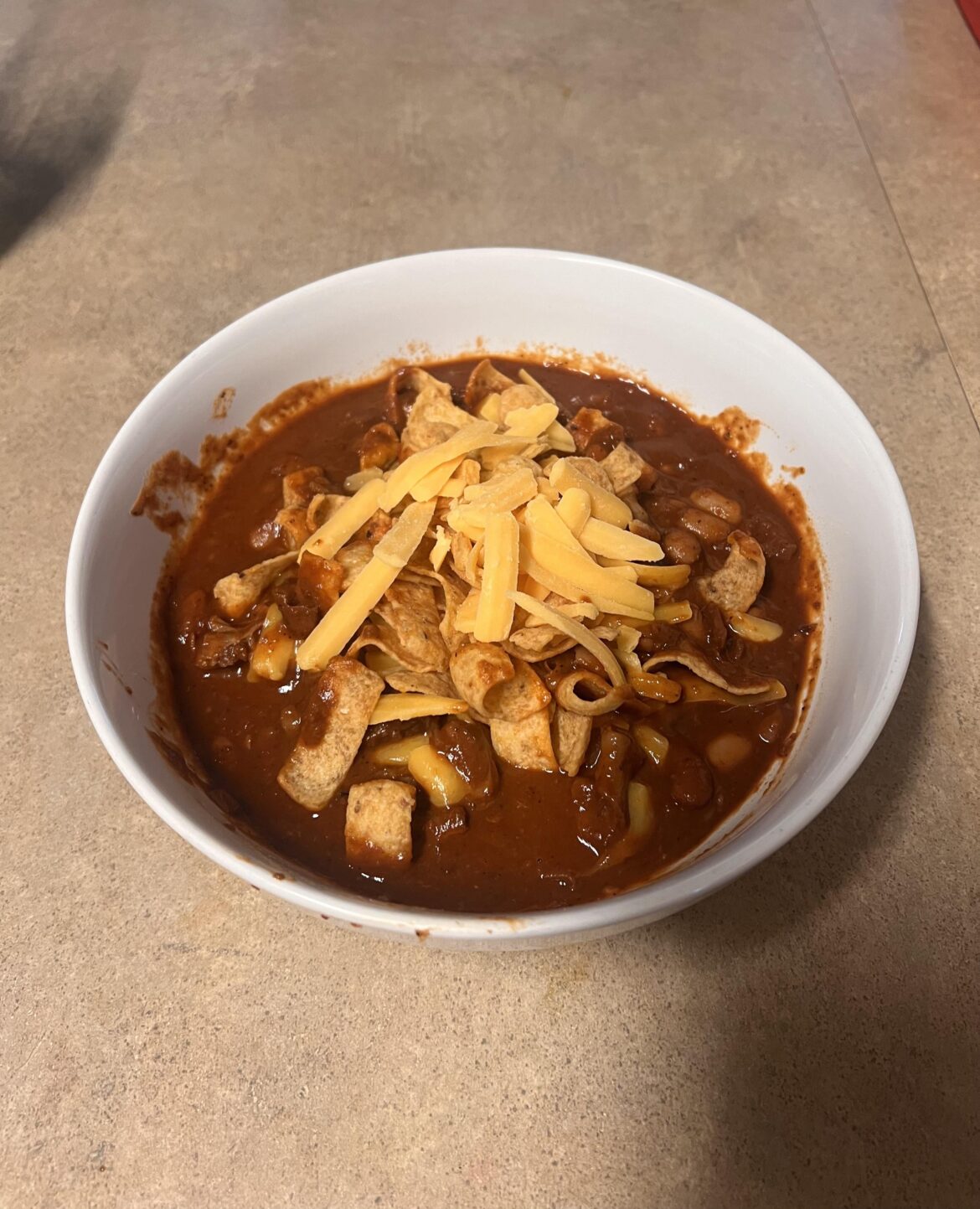 The perfect stormy weekend project- The best chili ever
