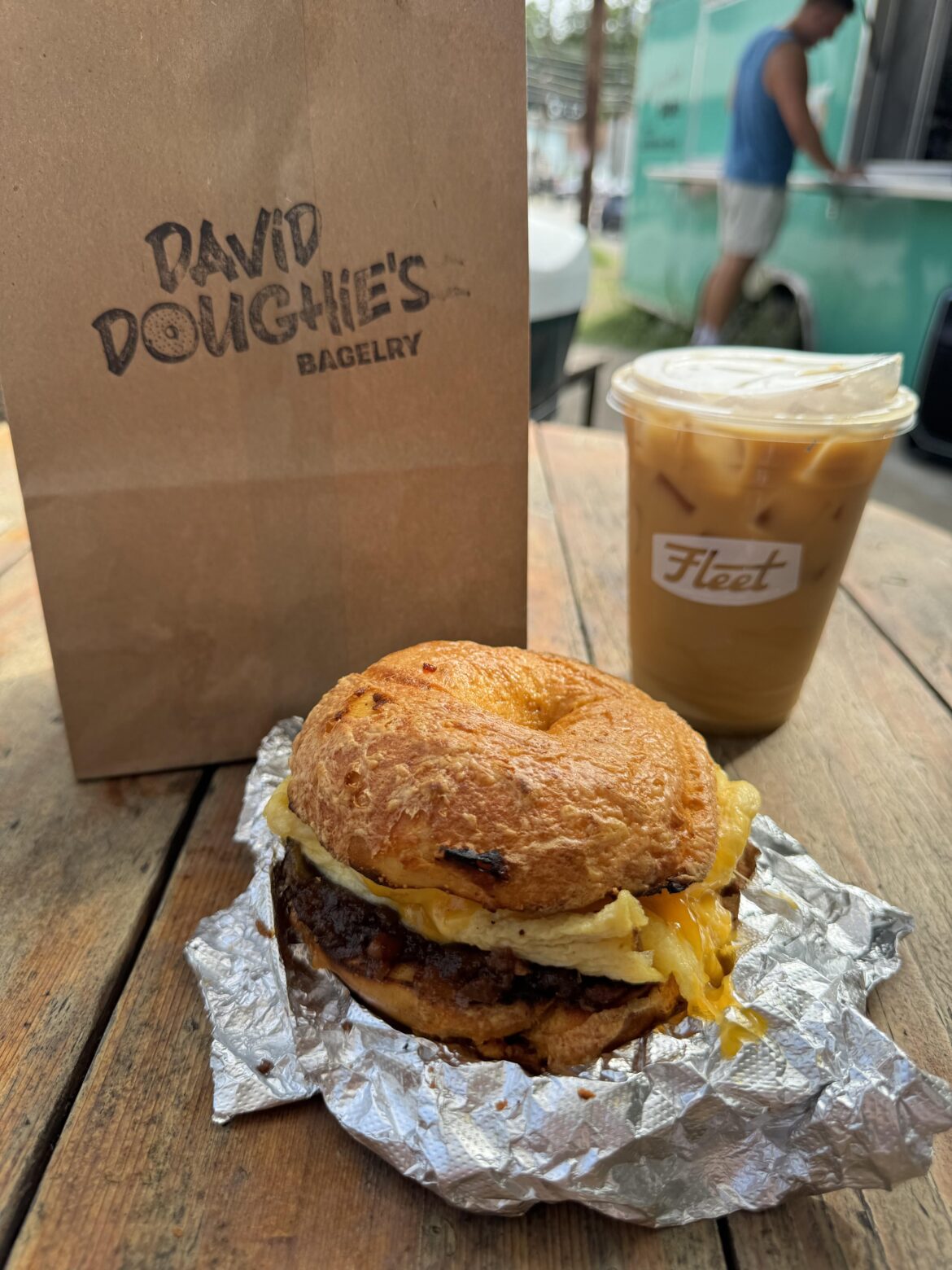 David Doughie's Breakfast Sandwich