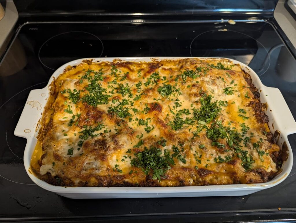 99 % All Day Meat Lasagna