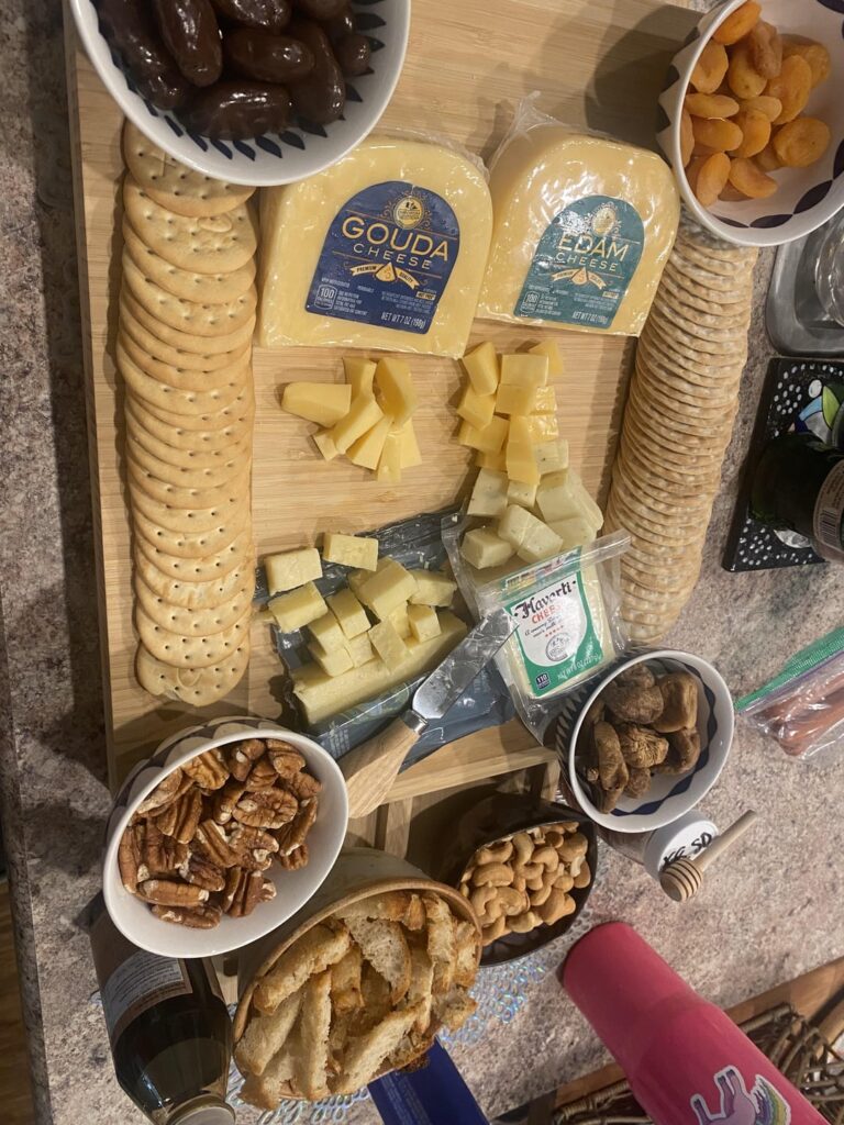 Put together for a small get together last night, meat free cheese board