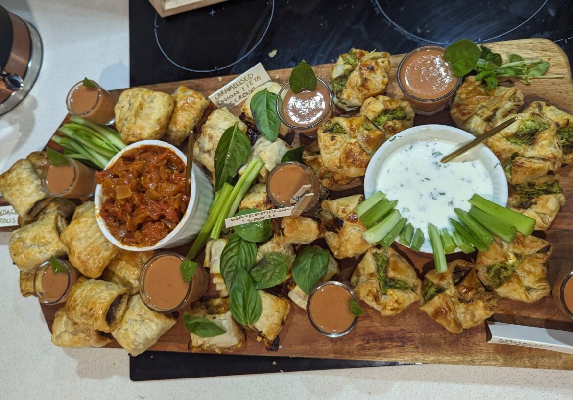 My friend had a creative charcuterie competition for her birthday