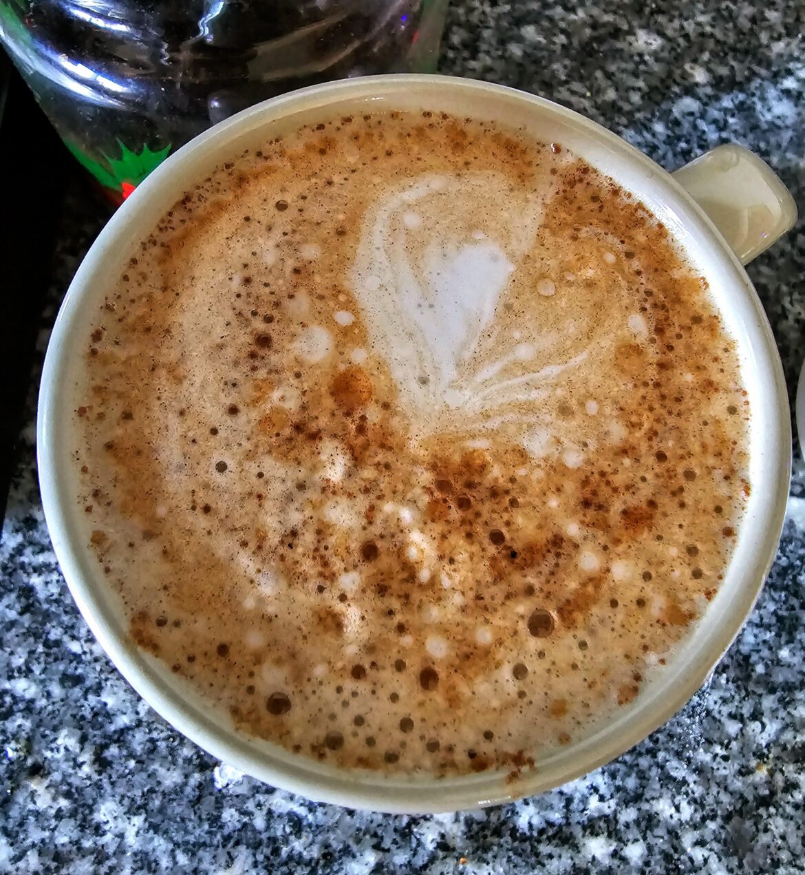 Hazelnut latte