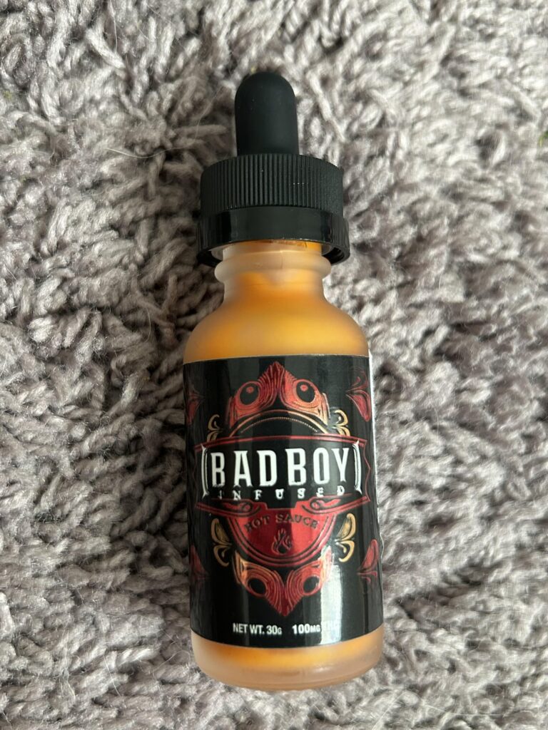 THC infused hot sauce
