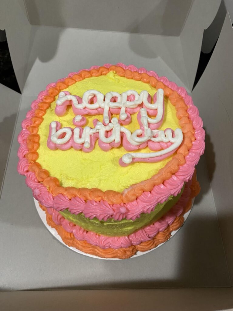 My first cakes for my kids first birthday