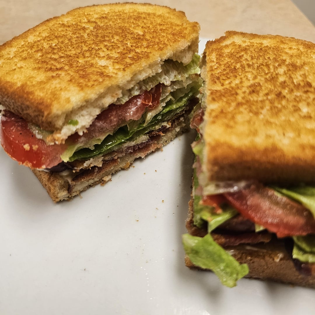 Had my yearly BLT craving. Decided to upgrade it with some sliced