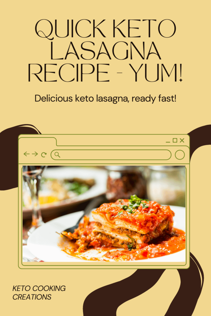 Special: Perfect Keto Lasagna in 30 Minutes!