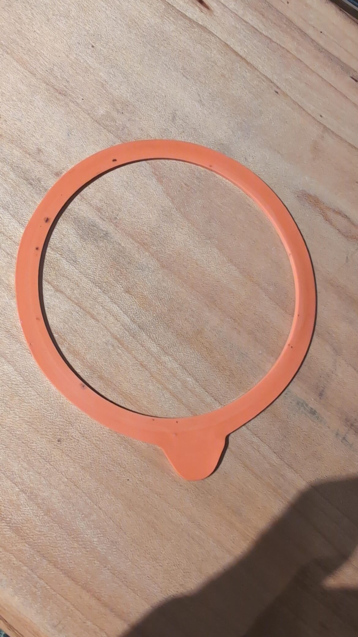 Black spots on my Weck rings Black spots on my Weck rings