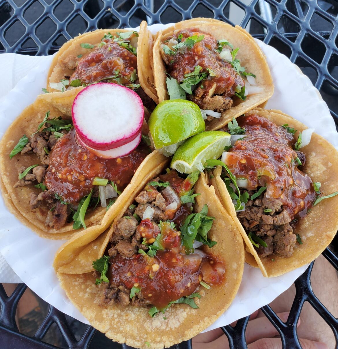 Hit up the local taco truck for dinner