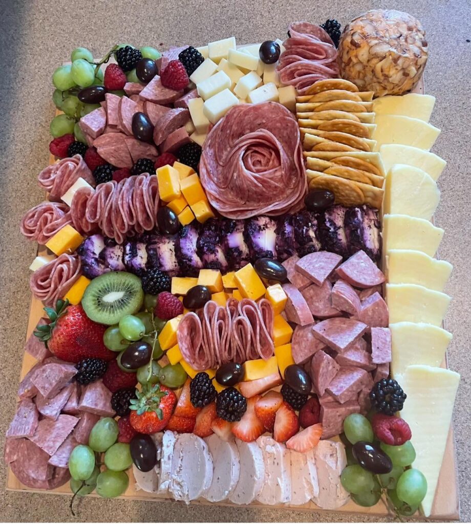 Charcuterie birthday gift