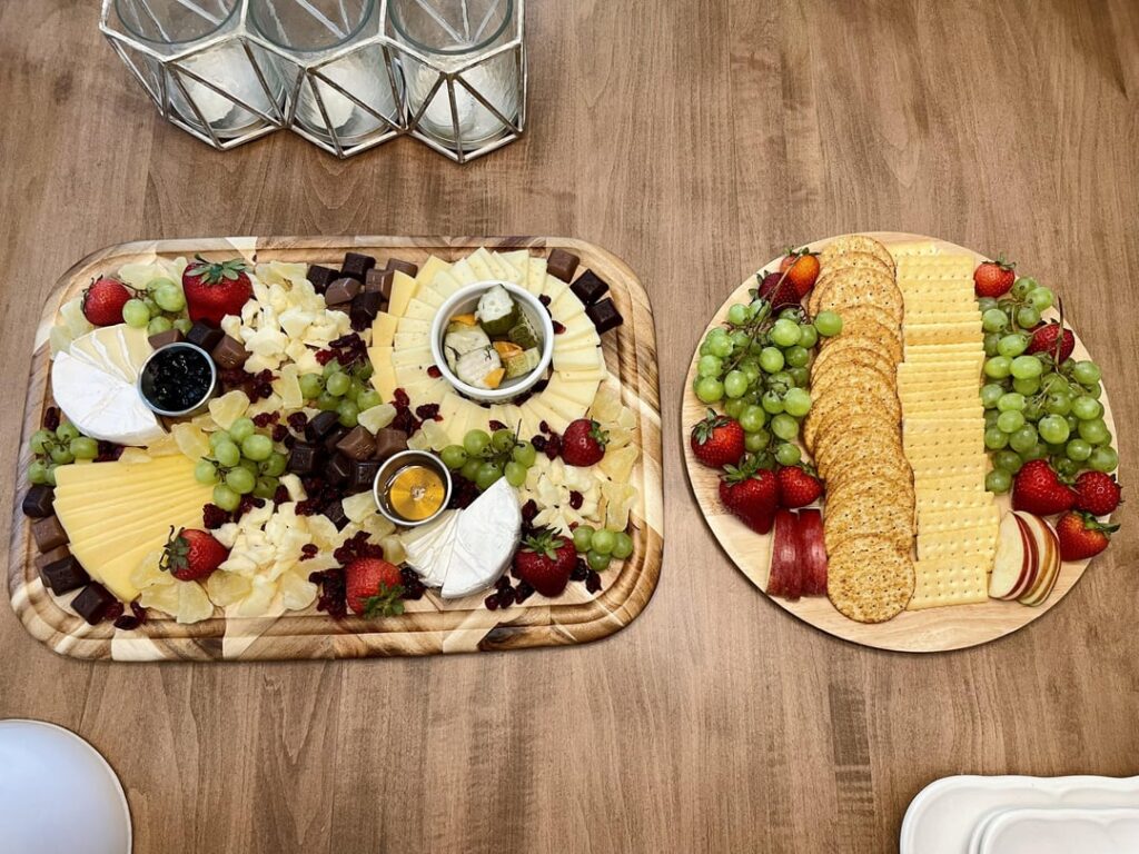 All Aldi cheese board!