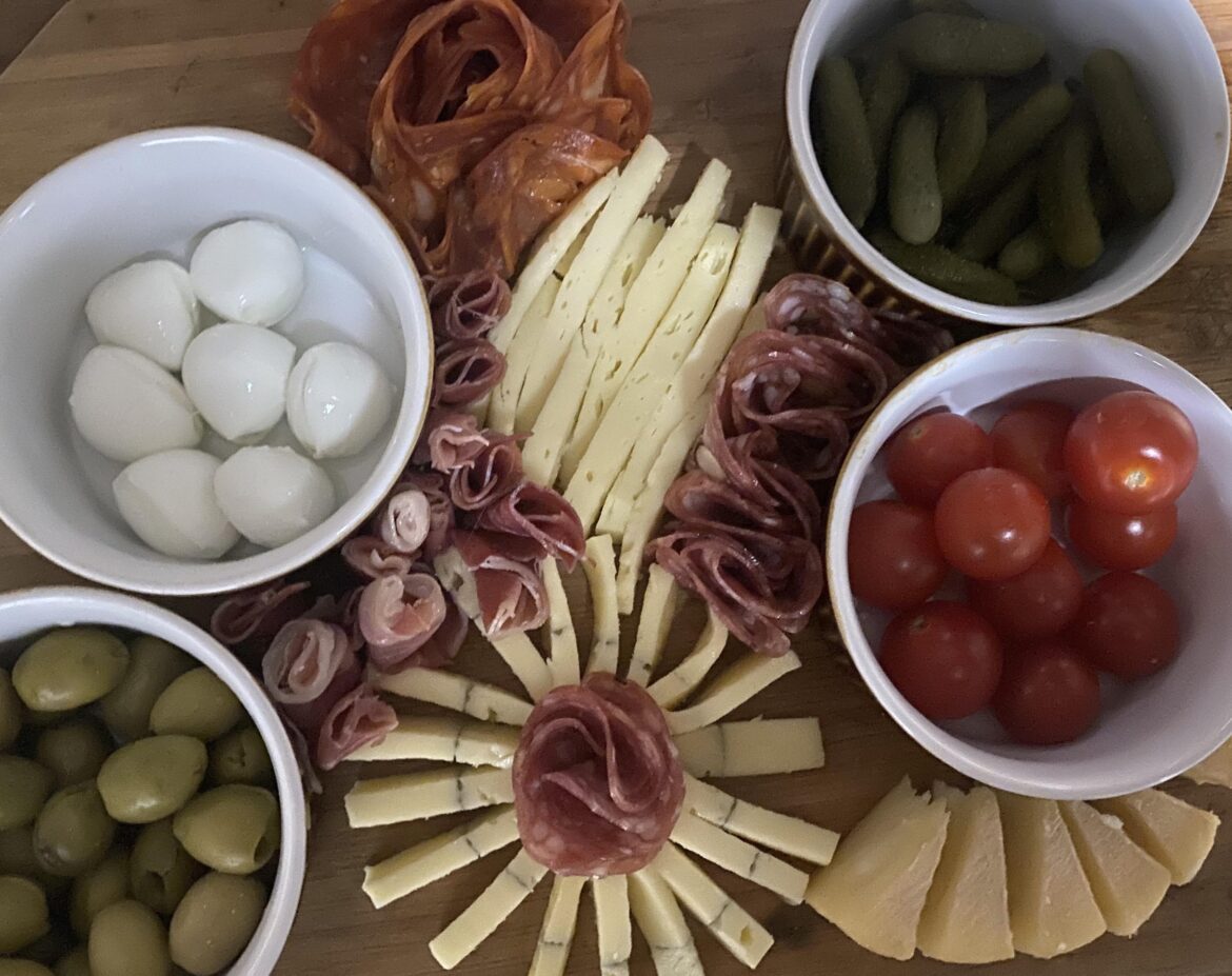 Mini board I did for tonight