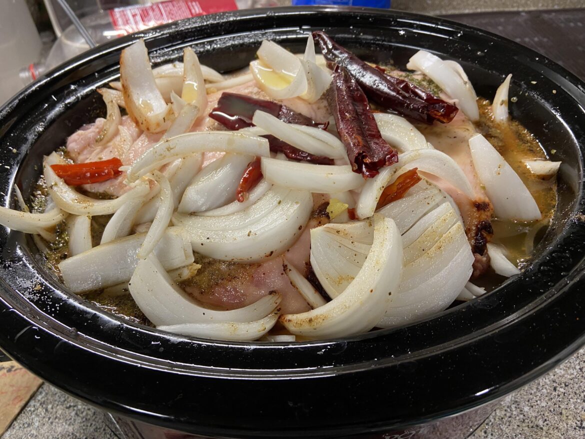 Carnitas on the way!