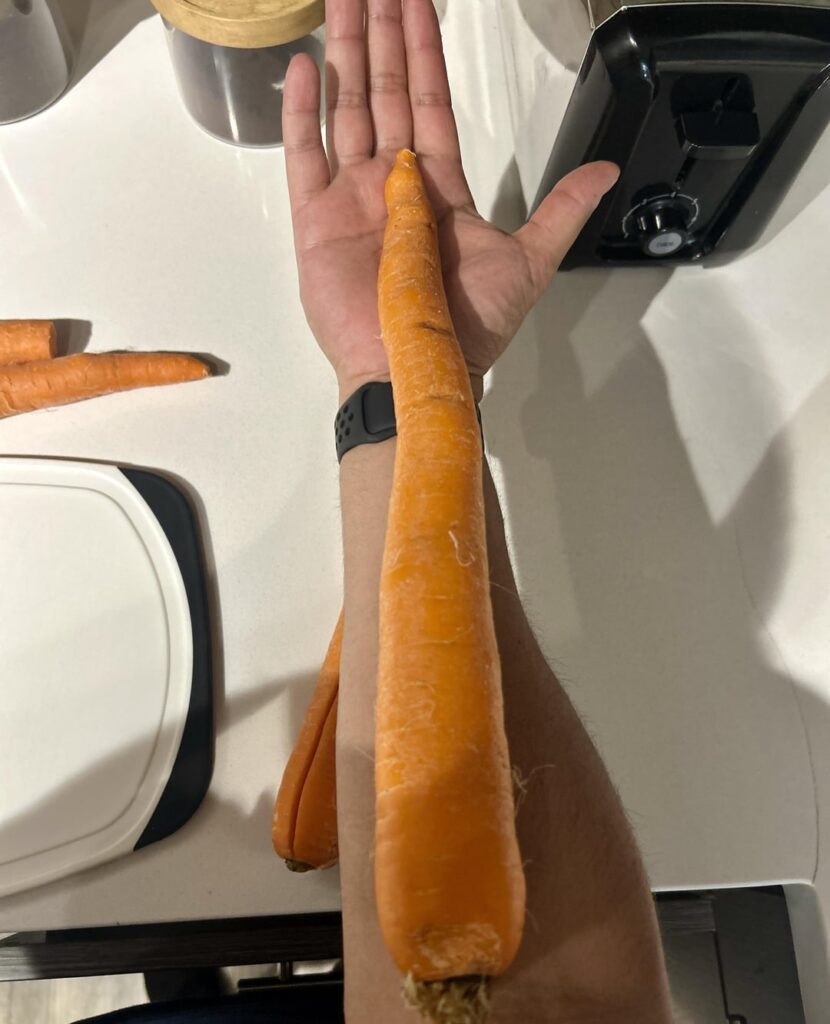 They didn’t skimp on carrots this week…