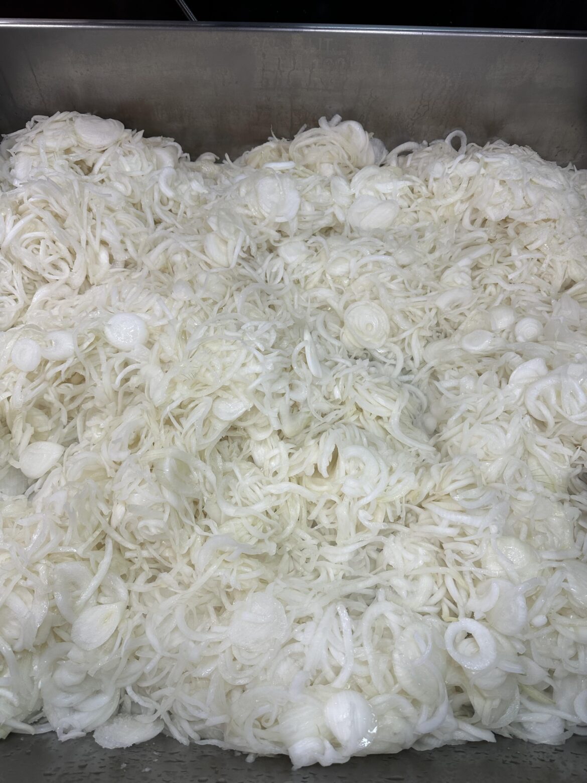 80 Pounds ready to caramelize