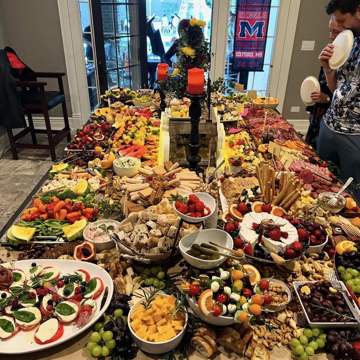 Grazing Table we put together for a graduation party