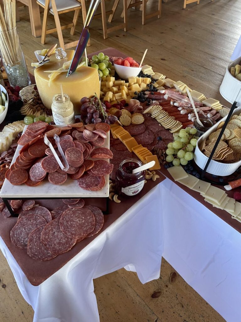 My dad’s wedding gift was a grazing table. He’d never made one before, how did he do?