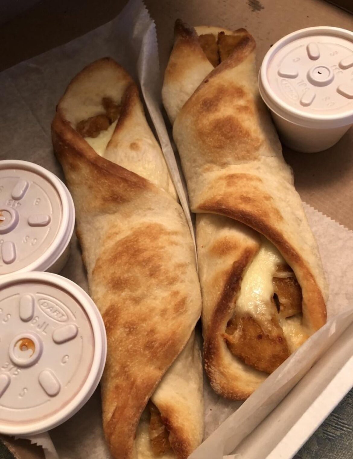 Jersey style pizza roll?