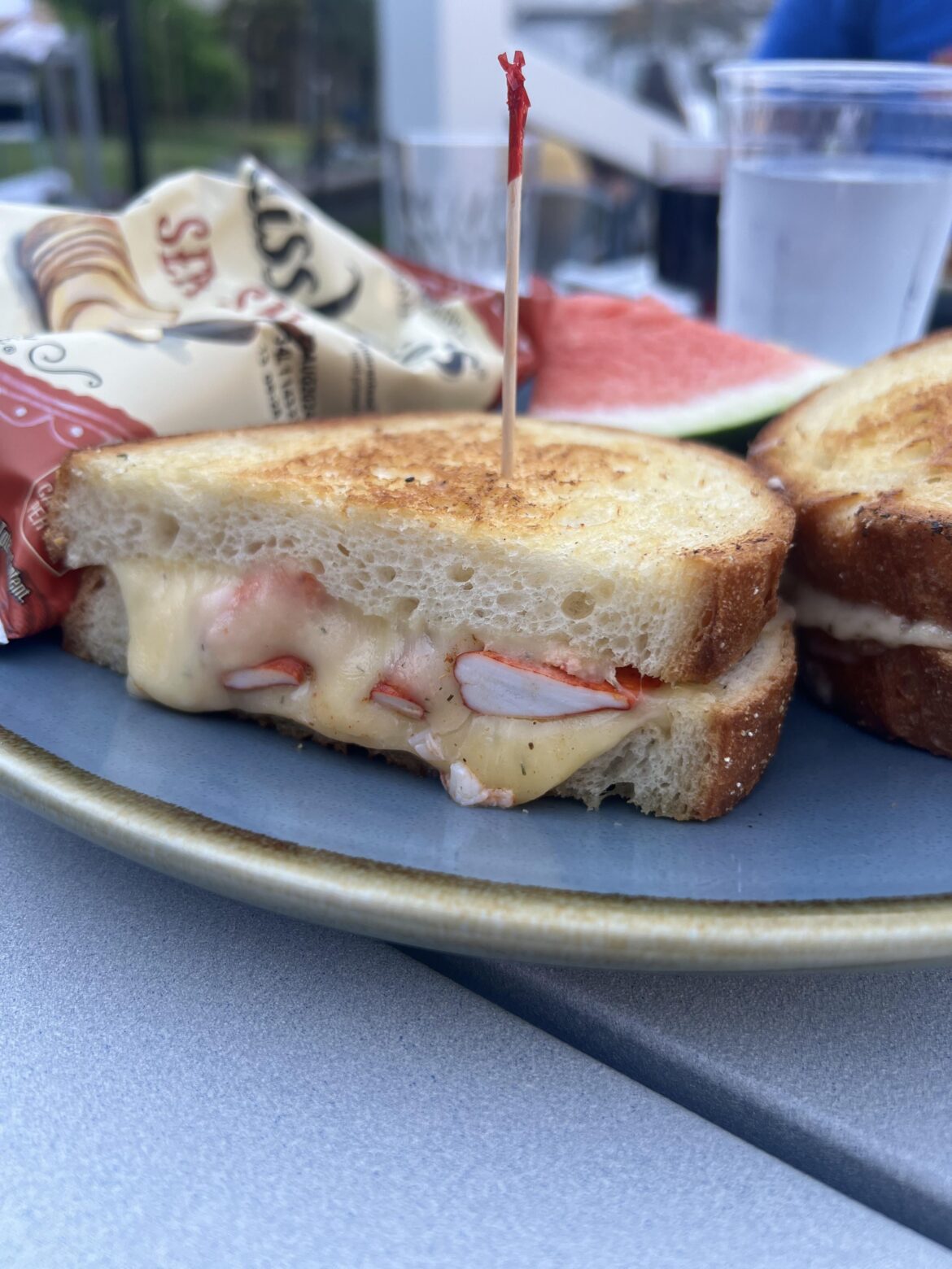 Lobster grilled cheese!