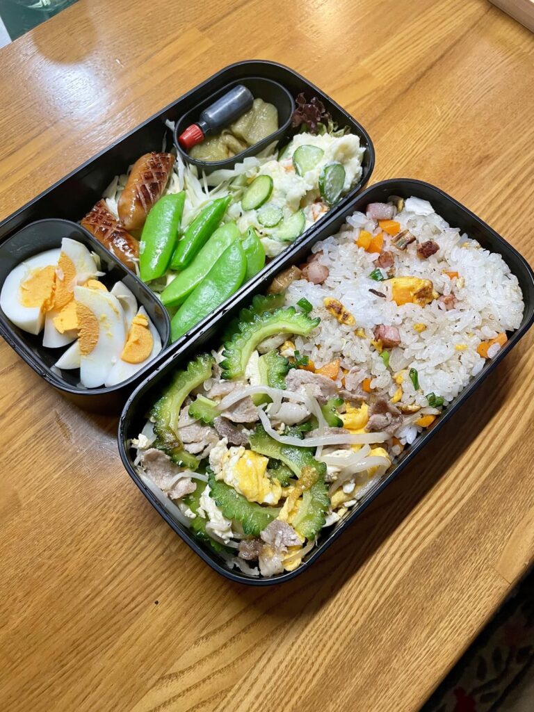 Goya Chanpuru bento