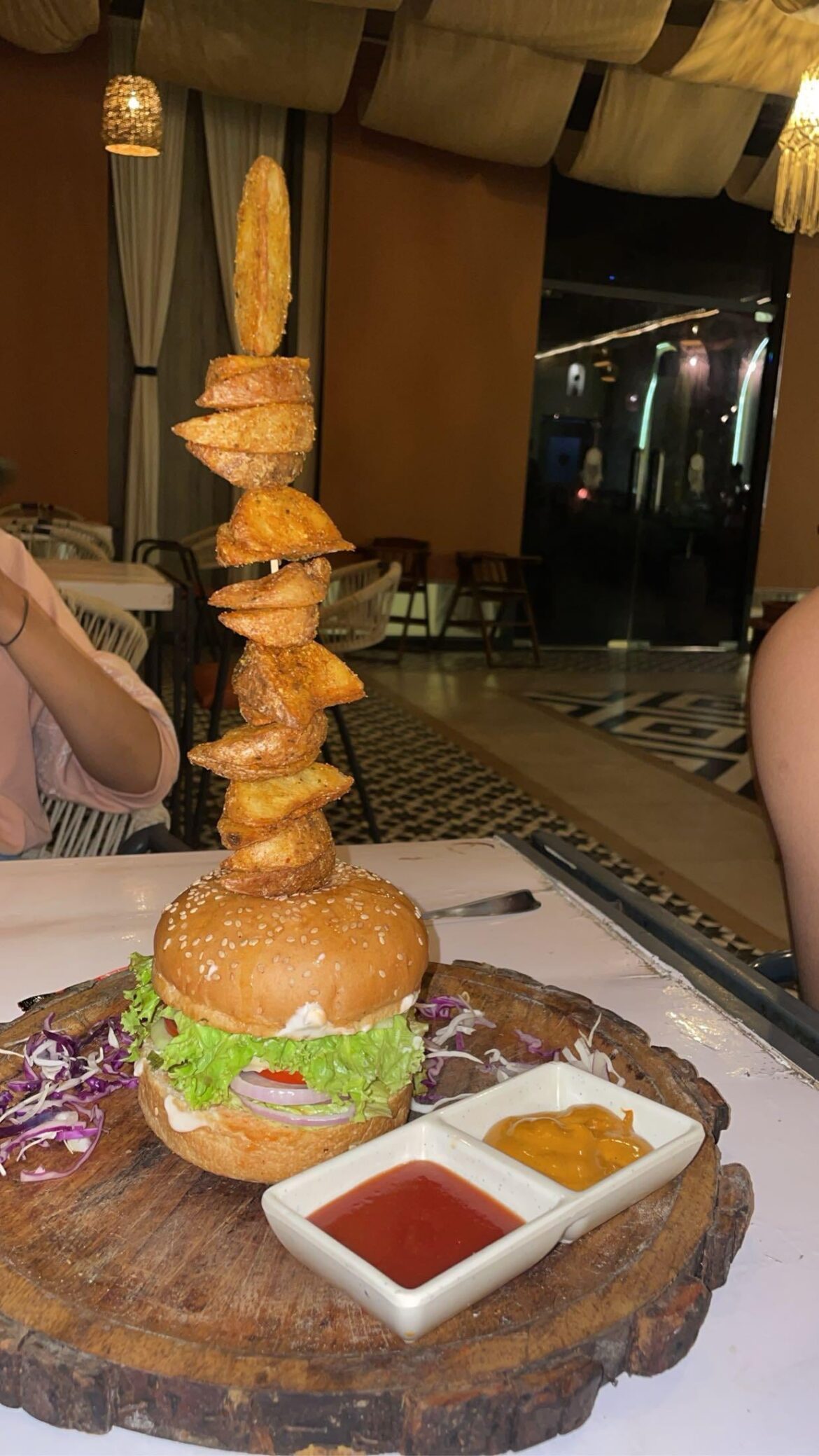 They named it ‘Burj Khalifa Burger’