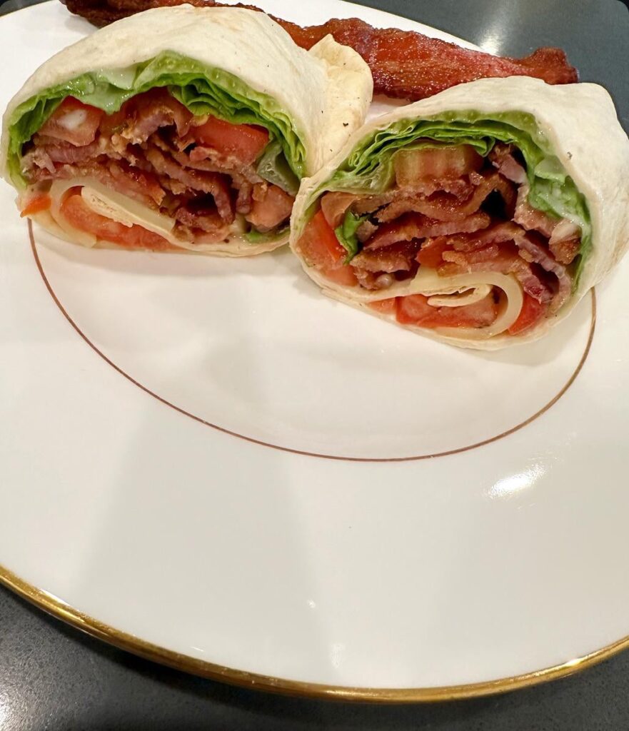 Are wraps welcomed? - BLT Ranch Wrap.
