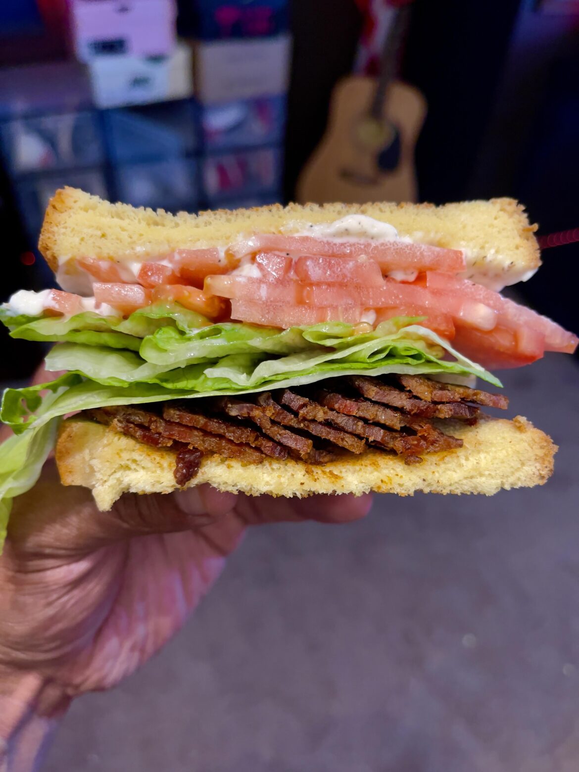 Simple BLT with Blue Plate mayo