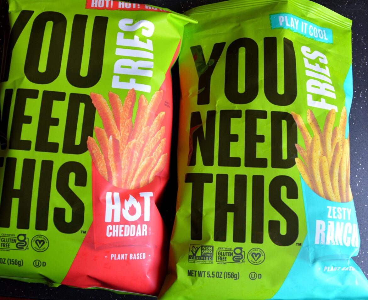 [review] I really liked these. 50 zesty ranch fries for 140 cal, and 50 hot fries for 150 cal. The ranch tasted like regular non-vegan ranch flavor. I was impressed!