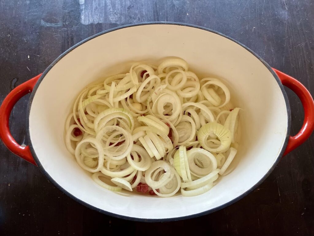 Onion Pasta