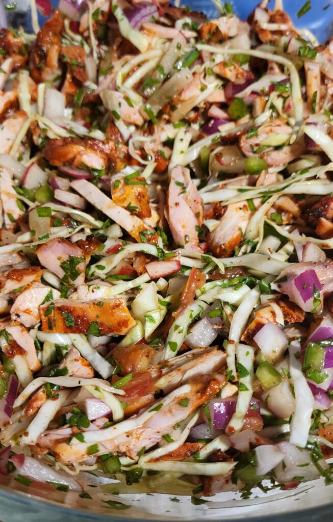 Tsi'ik de pollo asado from David Sterling's Yucatán book