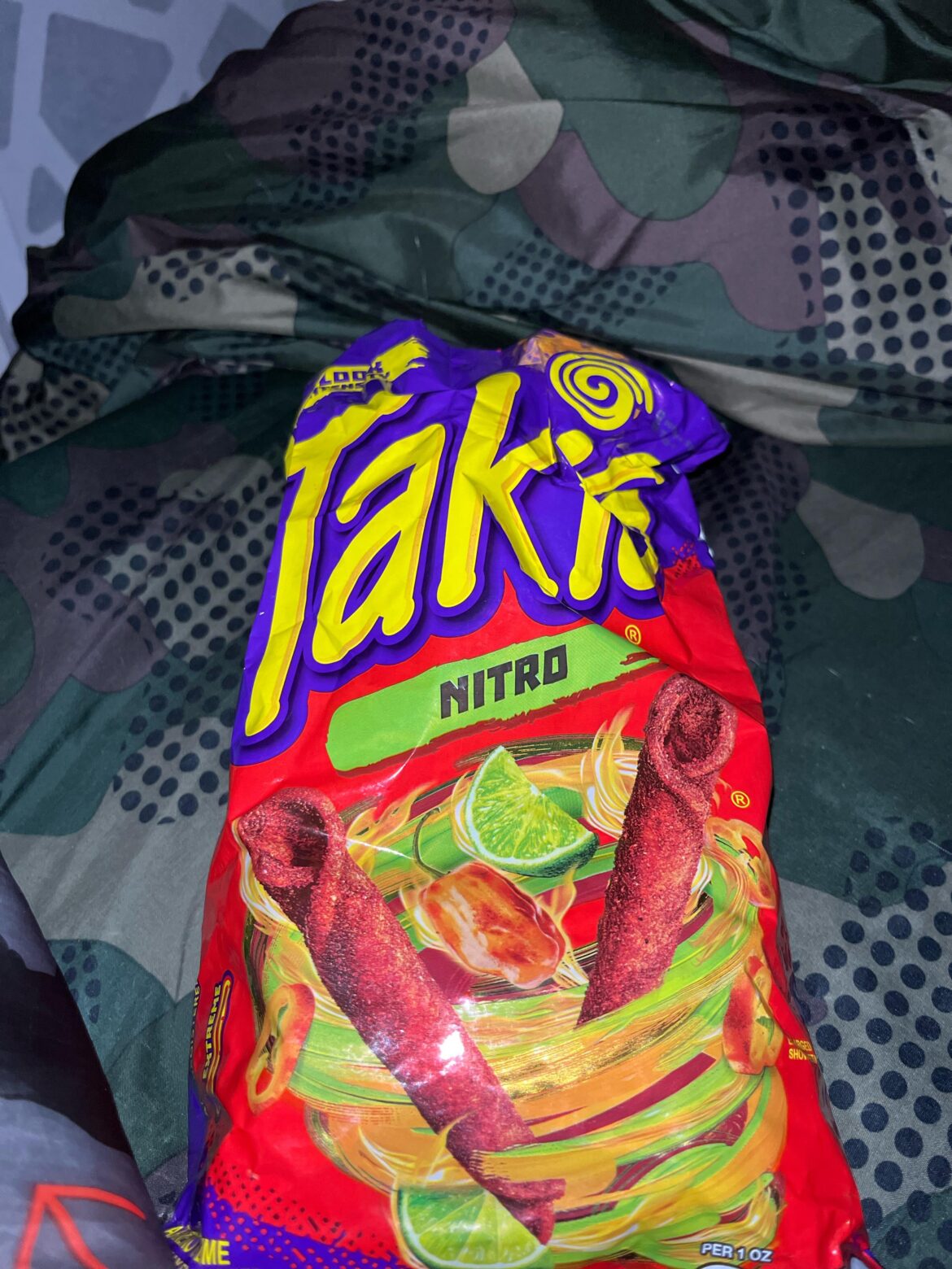 I hate the Takis Nitro that has the lime