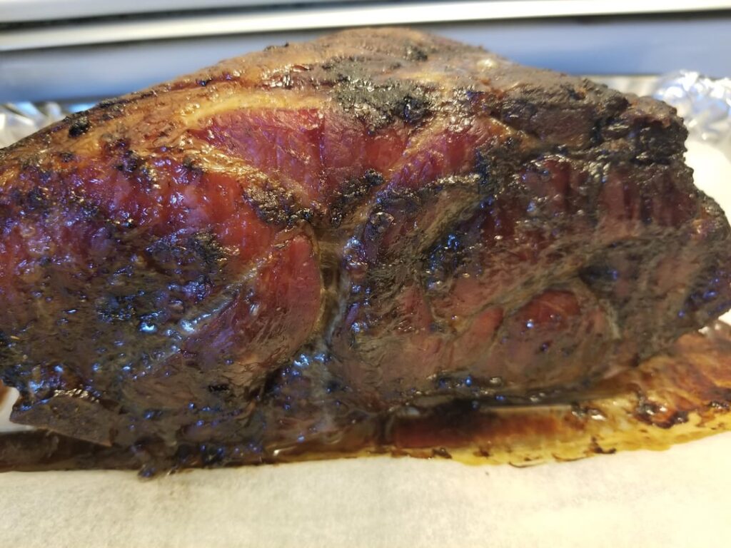 Oven roasted Jerk Pork